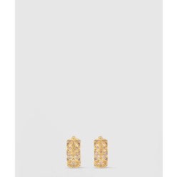 플라워 크라운 귀걸이 M01603