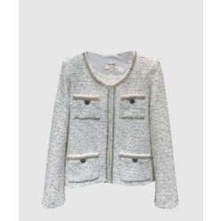 로고 쇼트 코트