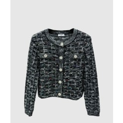 로고 쇼트 코트