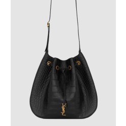 파리스 VII 플랫 호보백 크로커 라지 697941