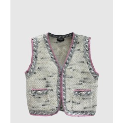 로고 쇼트 코트