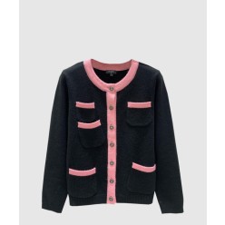 로고 쇼트 코트