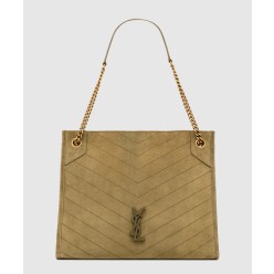 스웨이드 소재의 NIKI 미디엄 쇼퍼백 577999