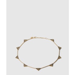 에나멜 메탈 목걸이 1IC081