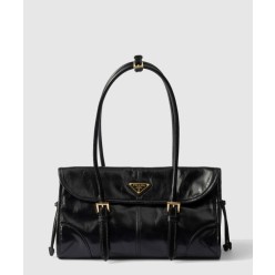 미디엄 가죽 숄더백 1BD376