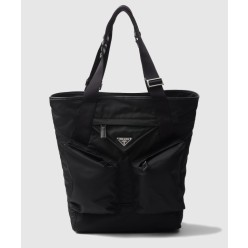 리나일론 및 가죽 토트백 2VG120