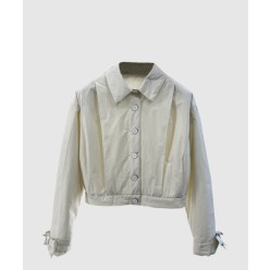 로고 쇼트 코트