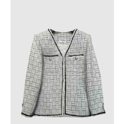 로고 쇼트 코트