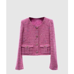 로고 쇼트 코트