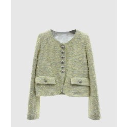 로고 쇼트 코트