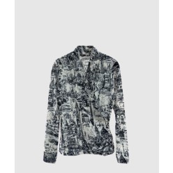 로고 니트 상의