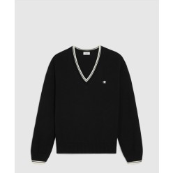 트리옹프 V넥 스웨터 울