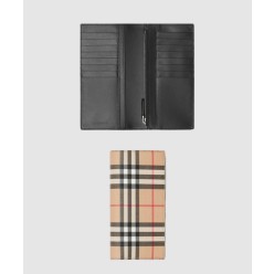 빈티지 체크 E-캔버스 장지갑 80166131