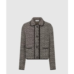 로고 쇼트 코트