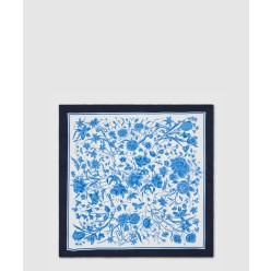 플로라 프린트 실크 스카프 786252