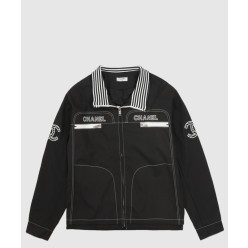 로고 프린트 재킷