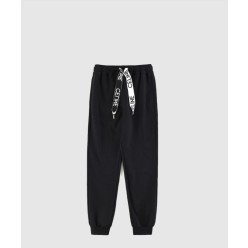 로고 드로스트링 조거 팬츠