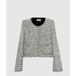 로고 쇼트 코트