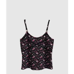 로고 니트 상의