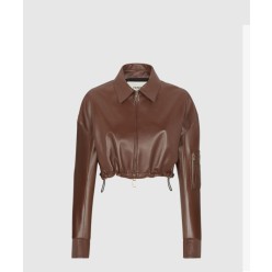 로고 쇼트 코트