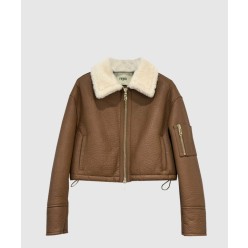 로고 쇼트 코트