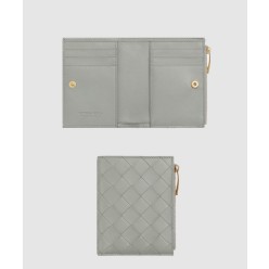 스몰 인트레치아토 폴더형 지퍼 지갑 742330
