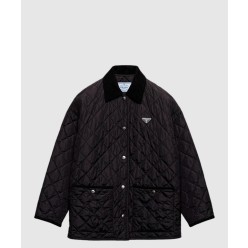 로고 쇼트 코트