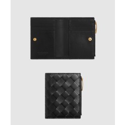 스몰 인트레치아토 폴더형 지퍼 지갑 742330