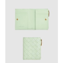 스몰 인트레치아토 폴더형 지퍼 지갑 742330