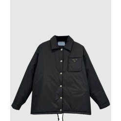 로고 쇼트 코트