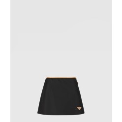 로고 하프 스커트