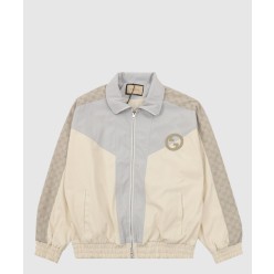 로고 프린트 재킷