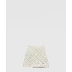 로고 하프 스커트