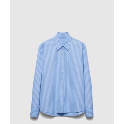 로고 프린트 셔츠 톱