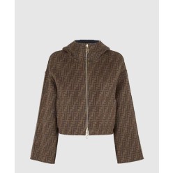 로고 쇼트 코트