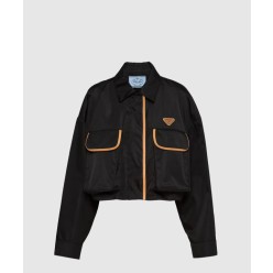 로고 쇼트 코트