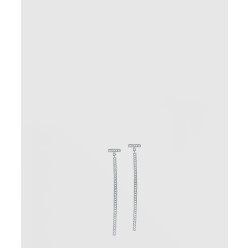 다이아몬드 바 귀걸이