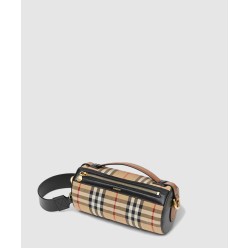 빈티지 체크 배럴백 80150751