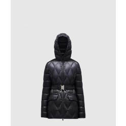 세리낭 벨티드 후드 다운 패딩