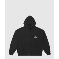 레귤러 핏 집업 후디