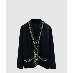 로고 쇼트 코트