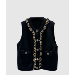 로고 쇼트 코트