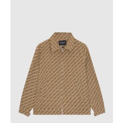 로고 프린트 재킷