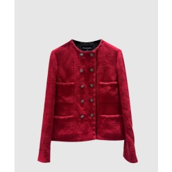 로고 쇼트 코트