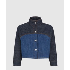 로고 쇼트 코트