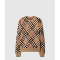 프린트 니트 톱