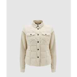 코듀로이 다운 셔츠 재킷