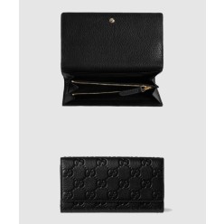 GG 엠블럼 콘티넨탈 지갑 ‎815922