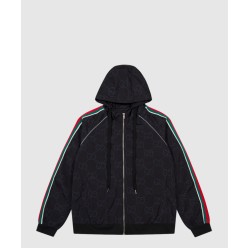 로고 집업 자켓