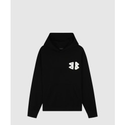 로고 프린팅 코튼 후드